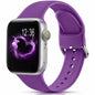 Bracelet Silicone pour Apple Watch 42mm/44mm - Mauve