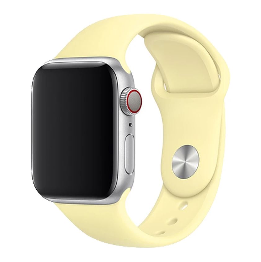 Bracelet Silicone pour Apple Watch 38mm/40mm - Citron