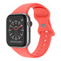 Bracelet Silicone pour Apple Watch 42mm/44mm - Corail