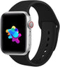 Bracelet Silicone pour Apple Watch 42mm/44mm – Noir